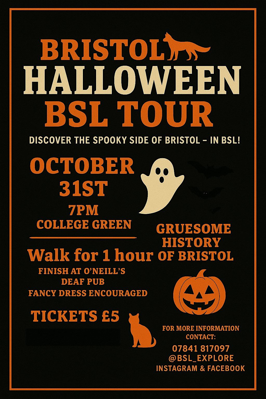 Bristol BSL Halloween Tour
