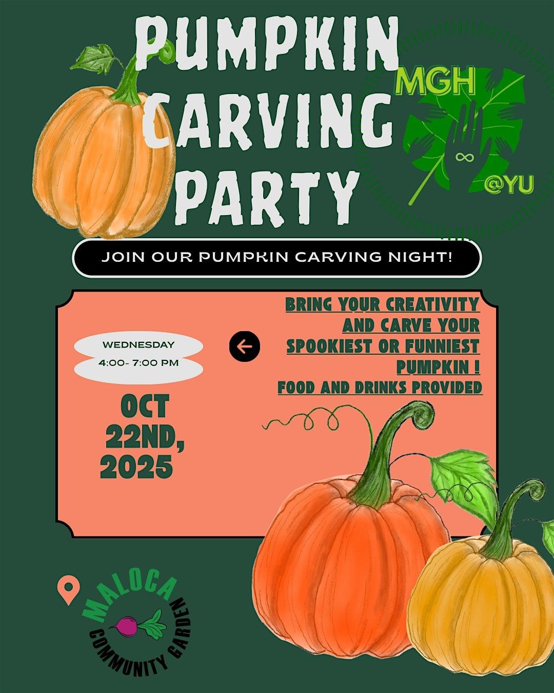 MGH Pumpkin Carving Party