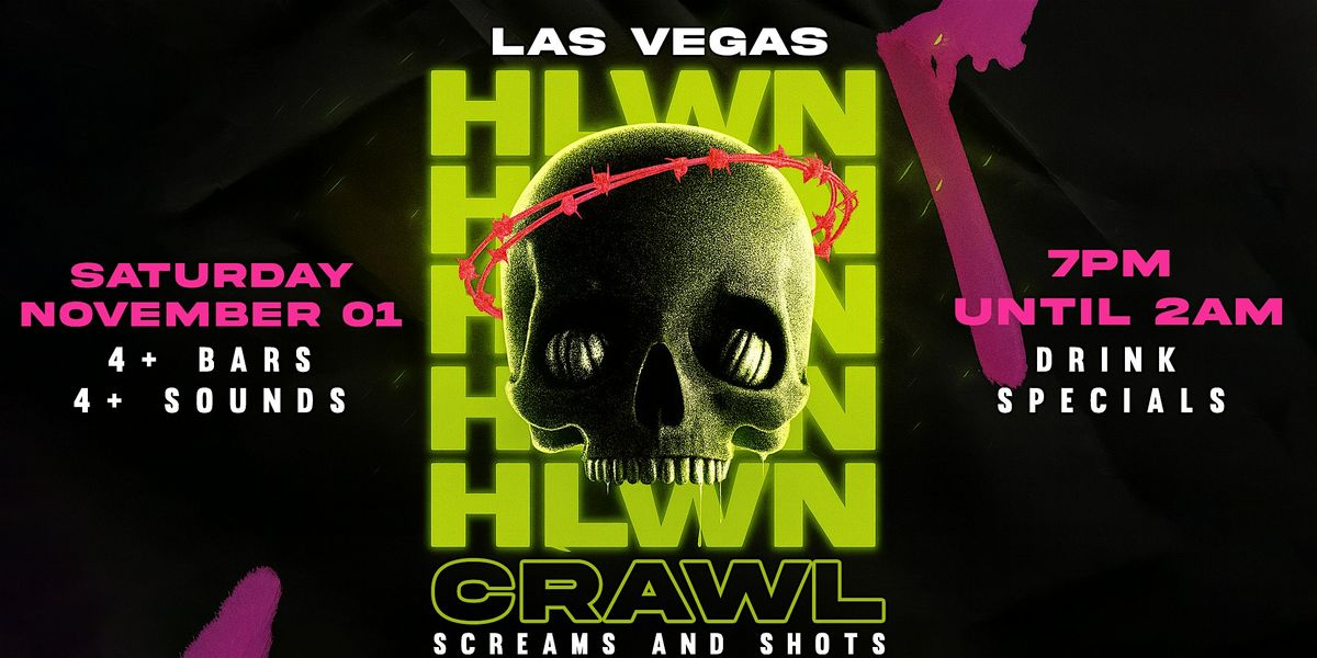 Screams & Shots Halloween Bar Crawl 2025 | Las Vegas