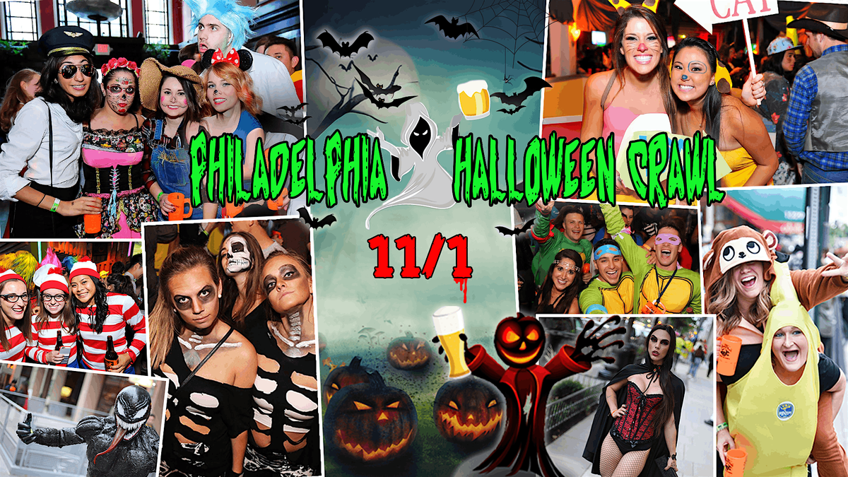 Philadelphia Halloween Crawl 2025 (OLD CITY)