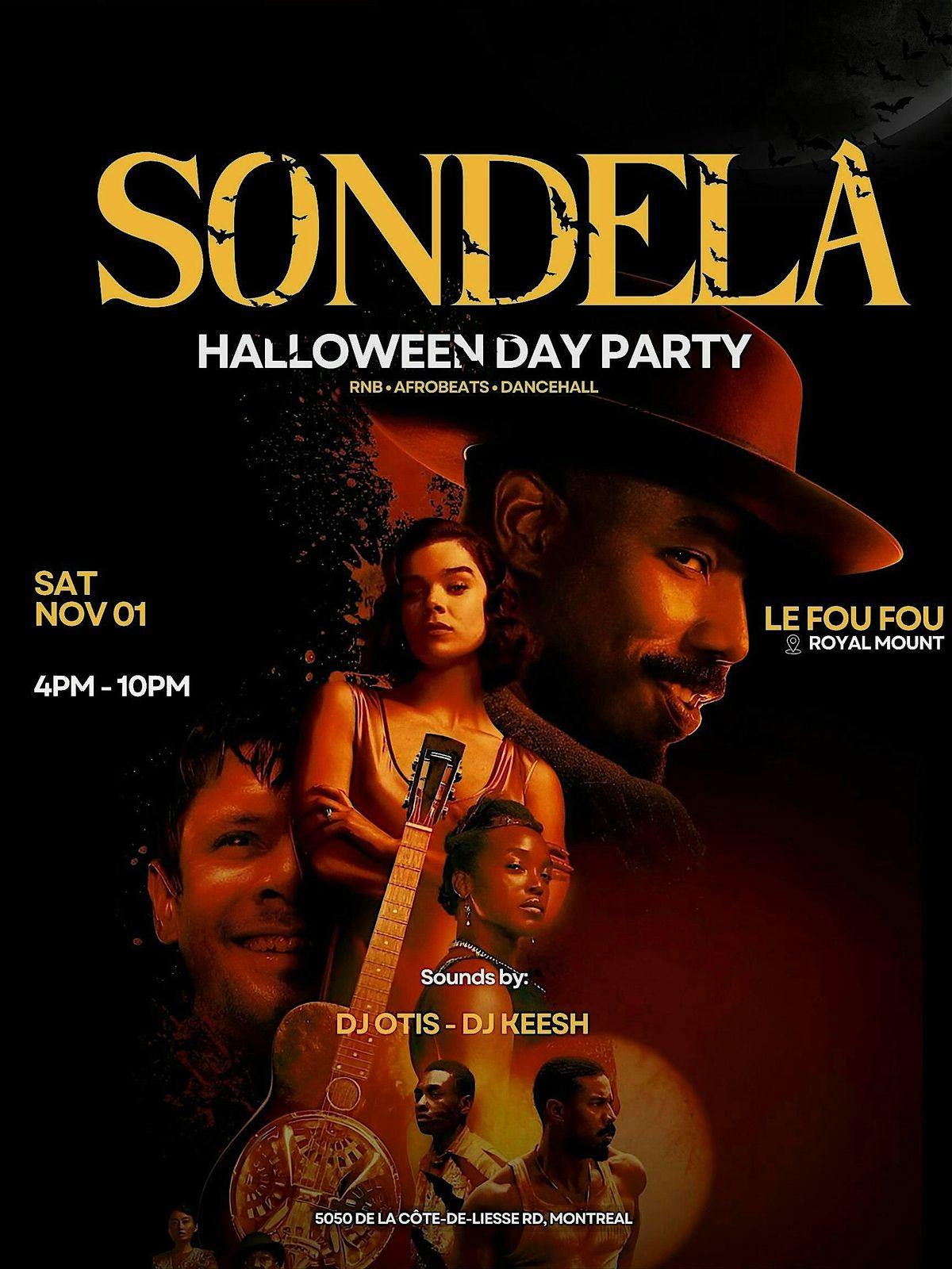 SONDELA Halloween R&B Day Party