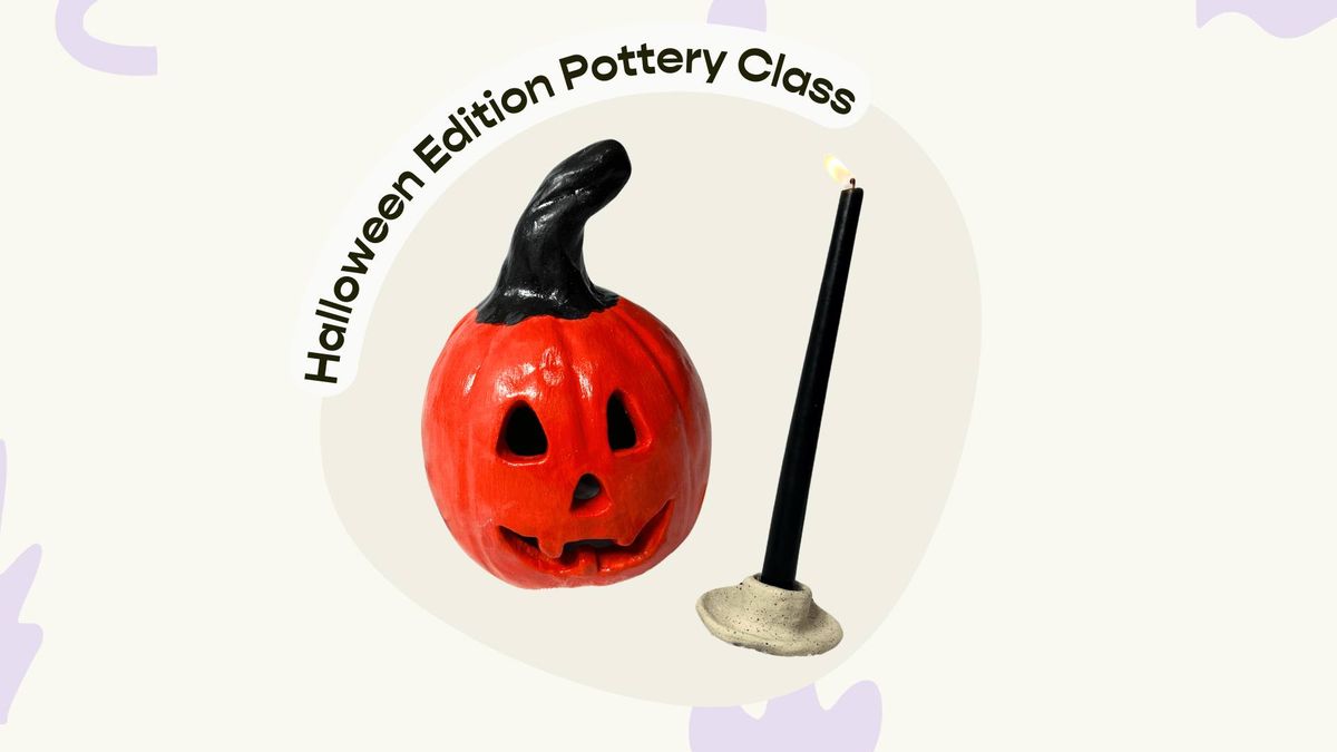 The Addams Family Halloween Edition Pottery Class  @ Walter Station Brewery