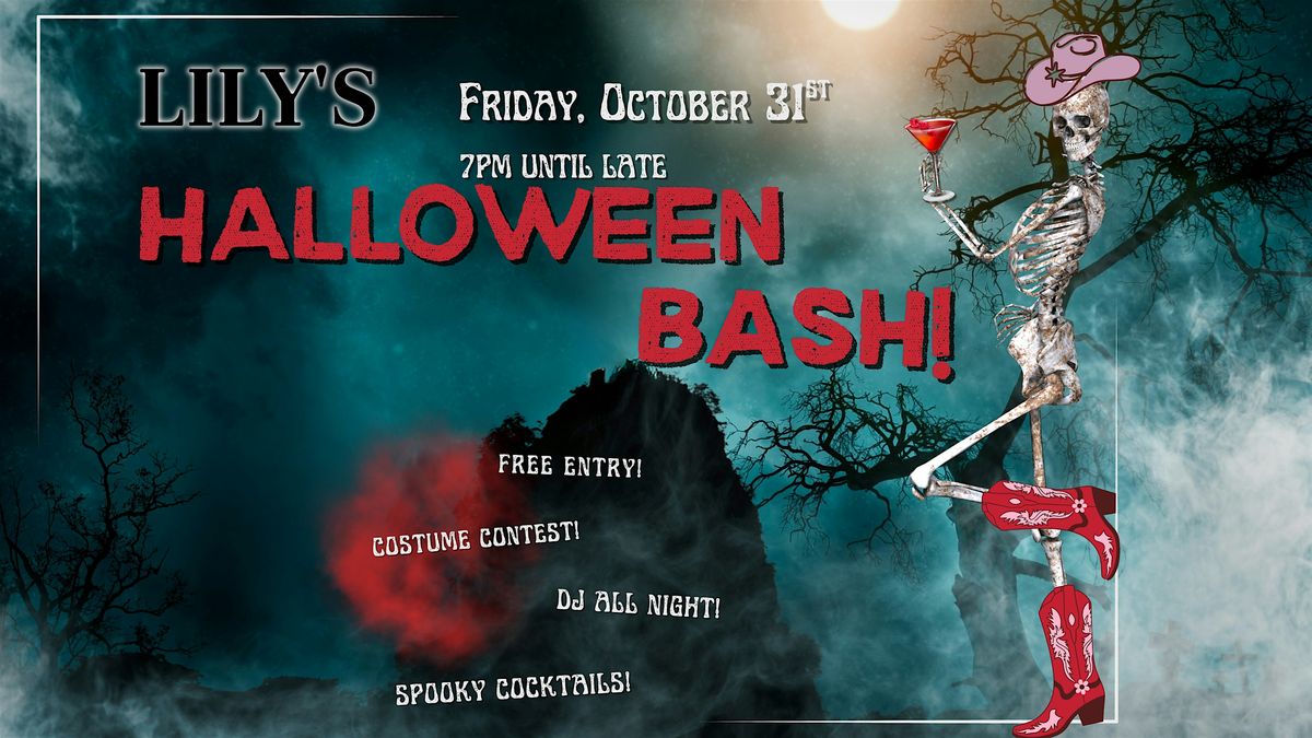 Halloween Bash at Lily's in Astoria
