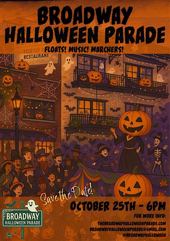 Ride your bike in the Broadway Halloween Parade