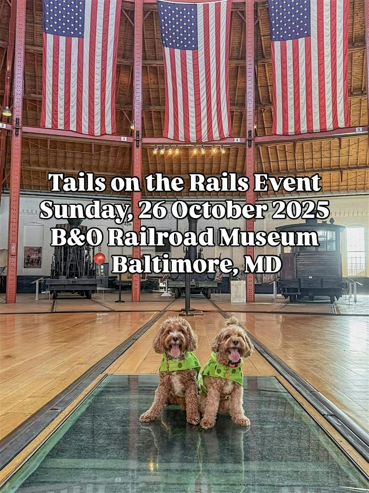 DMV Doodles Joins Tails on the Rails at the B&O Railroad Museum