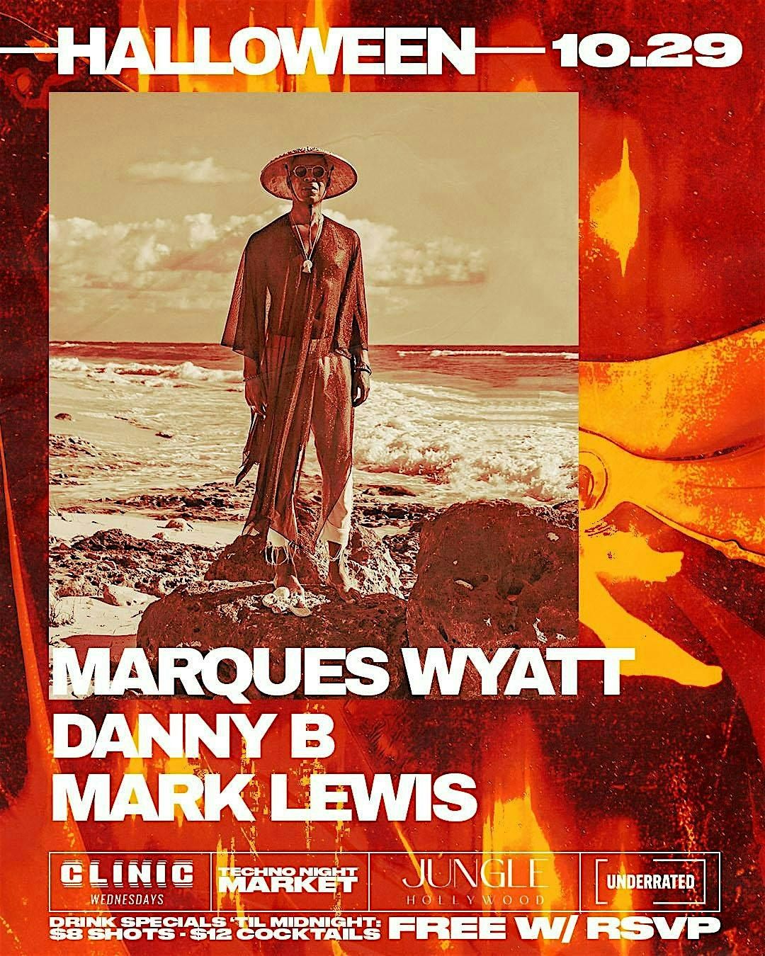 Clinic Halloween w\/Marques Wyatt + Danny B + Mark Lewis