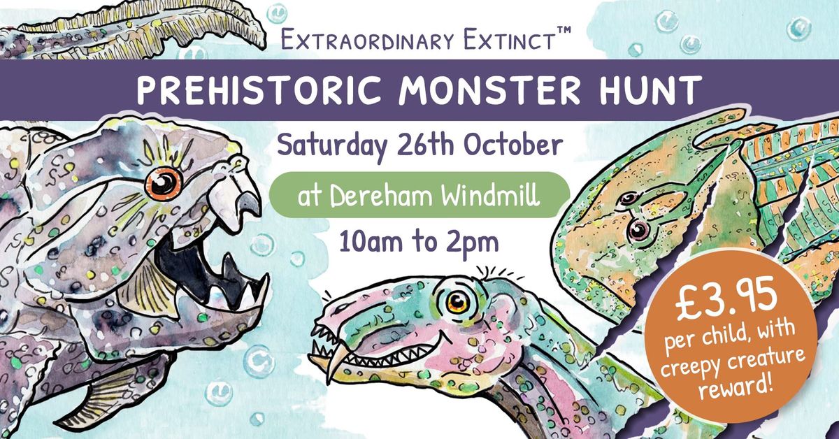 Extraordinary Extinct\u2122 Prehistoric Monster Hunt