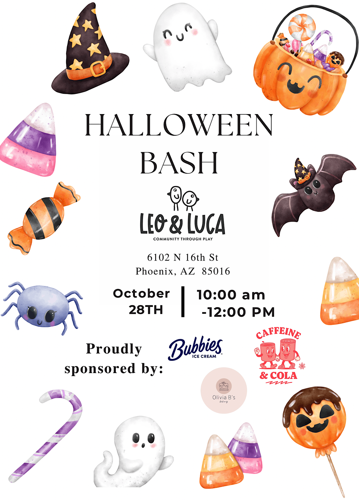 Halloween Bash at Leo & Luca