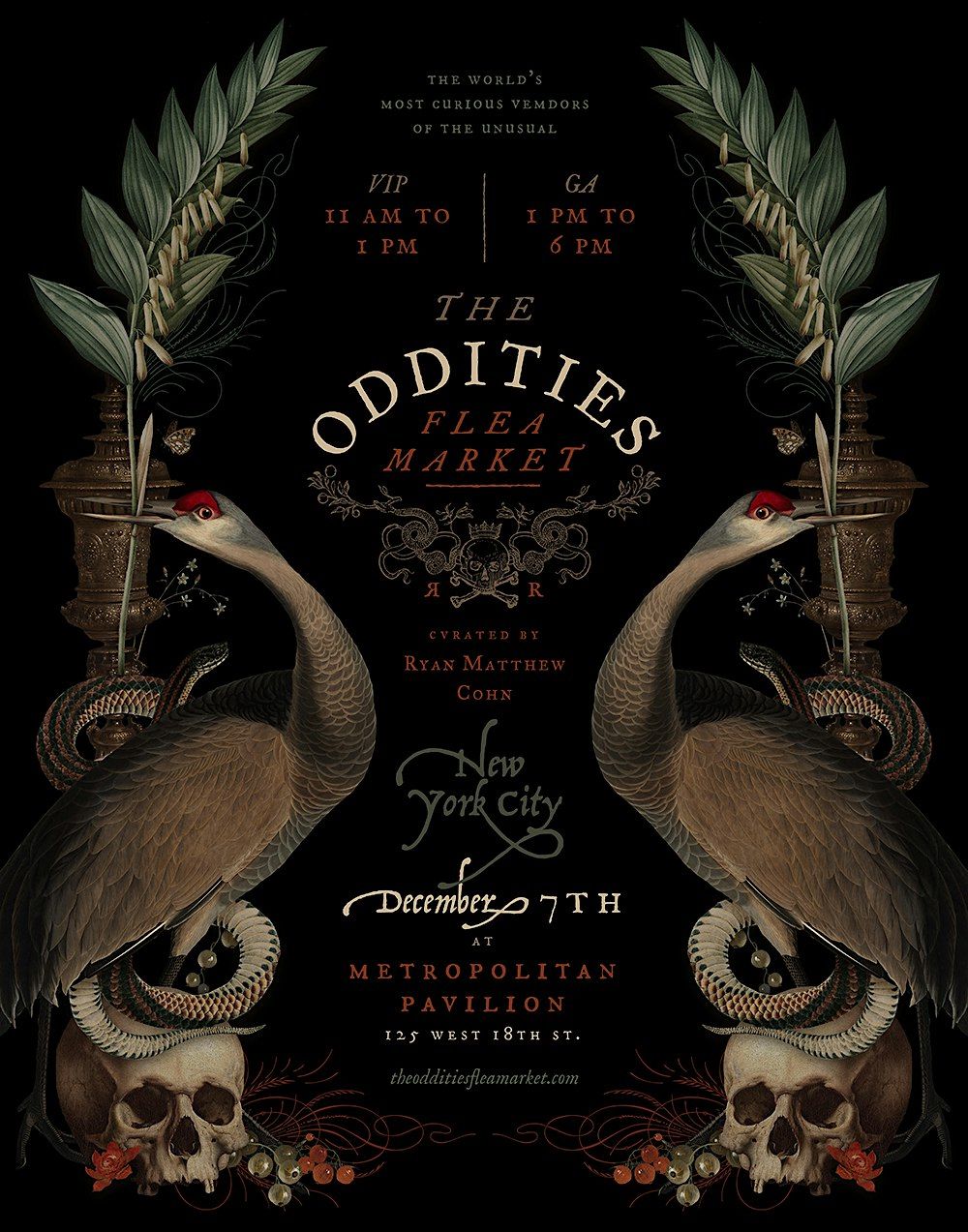 Oddities Flea Market: New York City 2025