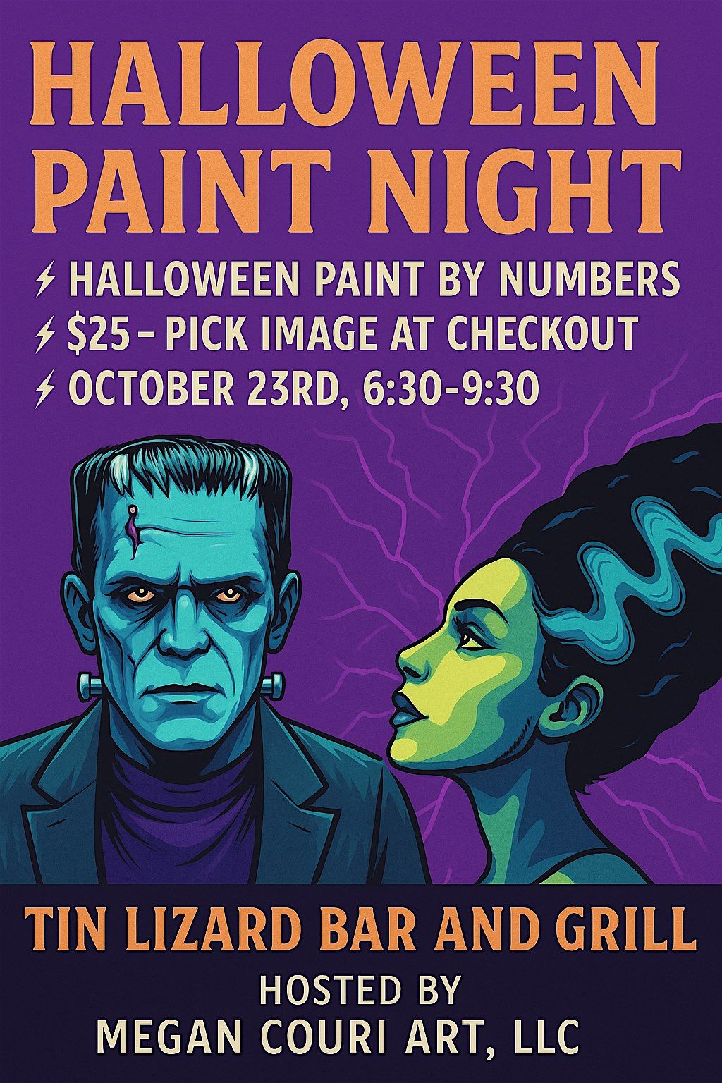 Halloween Paint-By-Numbers Event