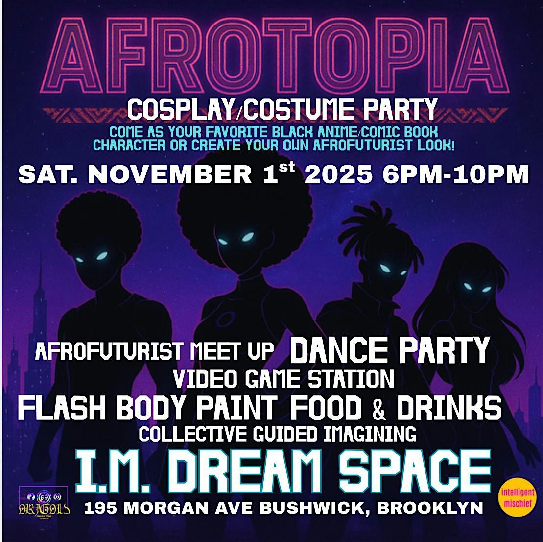 AFROTOPIA - A COSPLAY + COSTUME PARTY