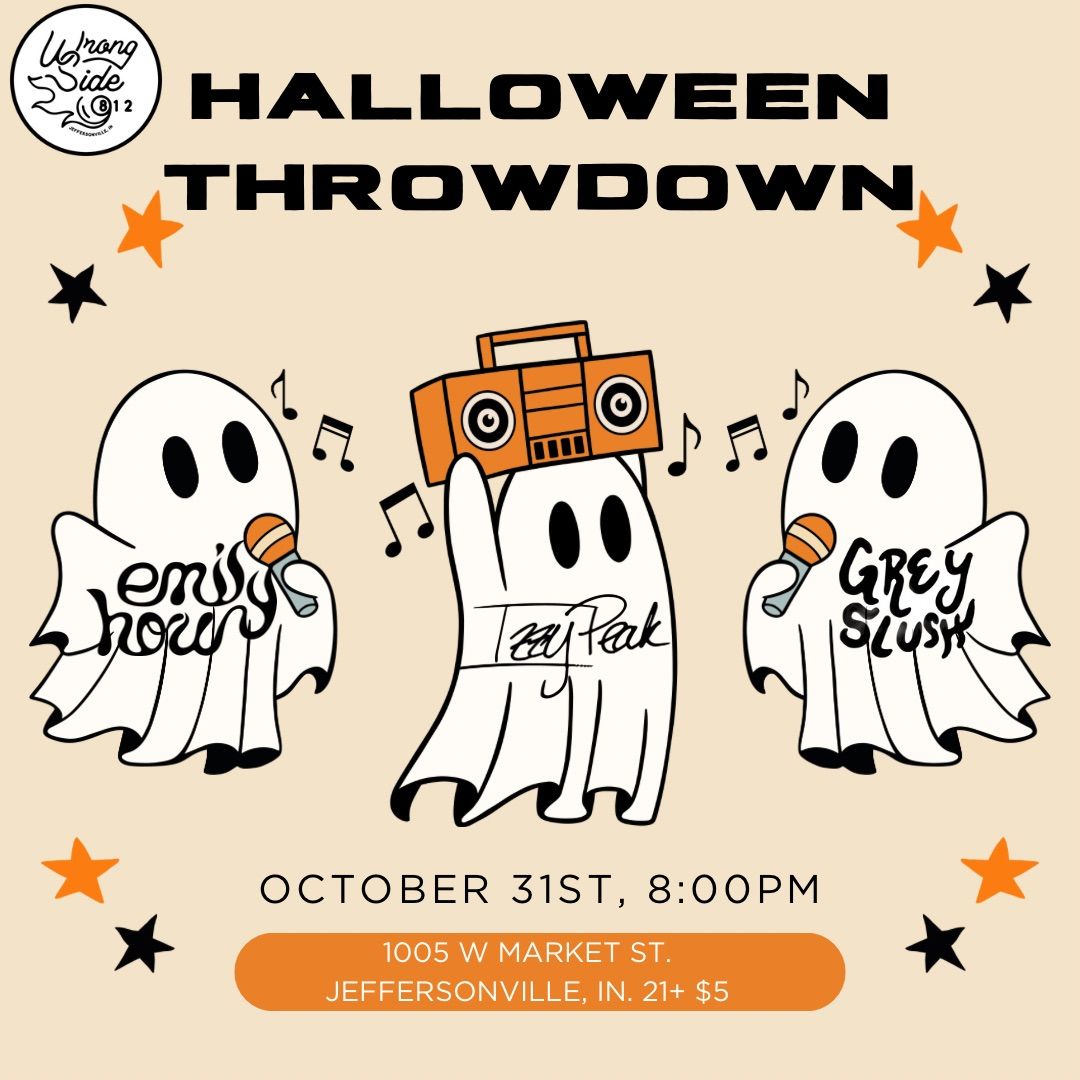 THROWDOWN THURSDAY HALLOWEEN Emily How // Grey Slush Wrong Side 812