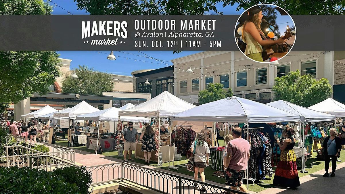 MAKERS MARKET\u2019s\u2122 Local Artist Fair @ Avalon