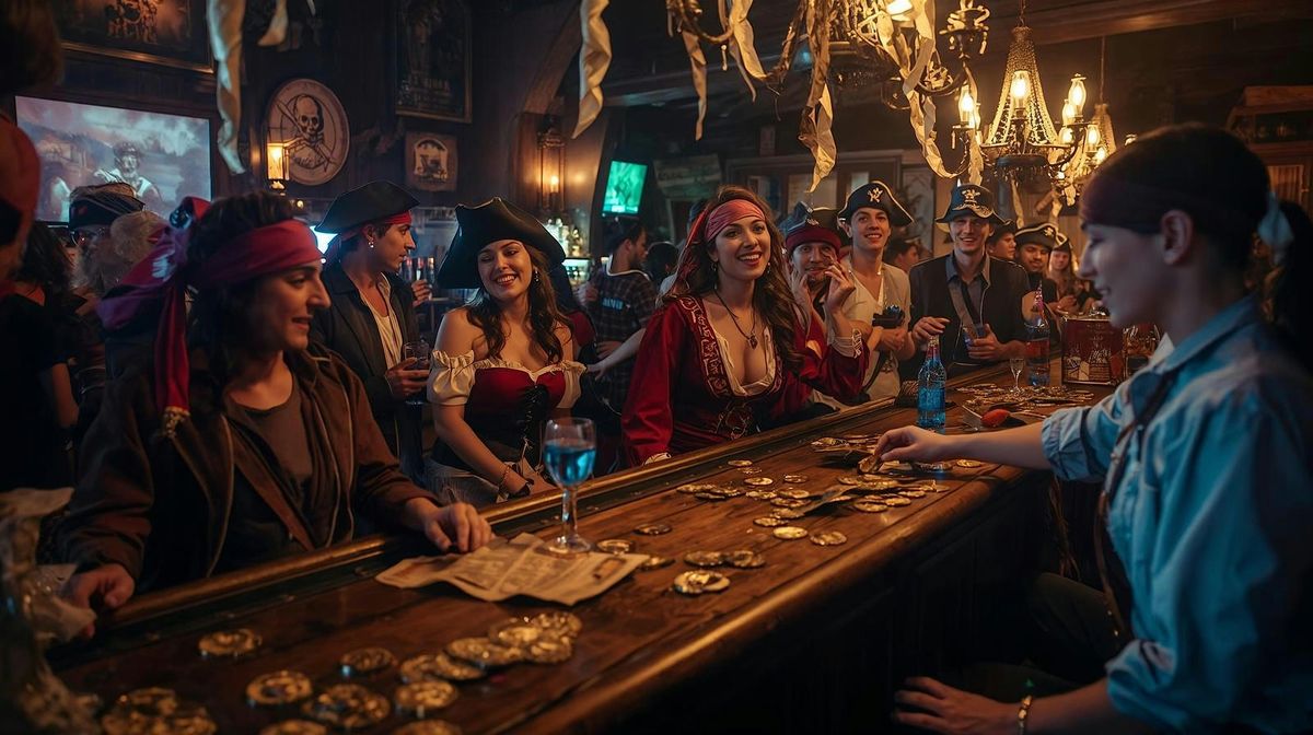 Pirate Booty Bar Crawl \u2013 Halloween Night Adventure