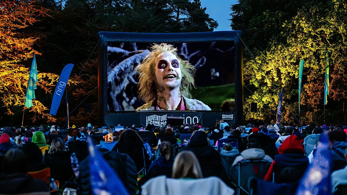 Beetlejuice Halloween Outdoor Cinema Experience at Harewood House in Leeds