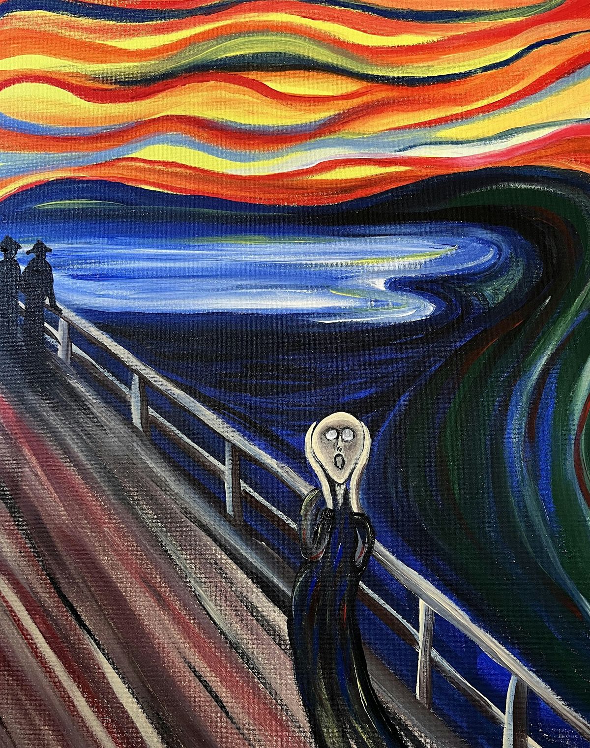 The Scream - Paint and Sip