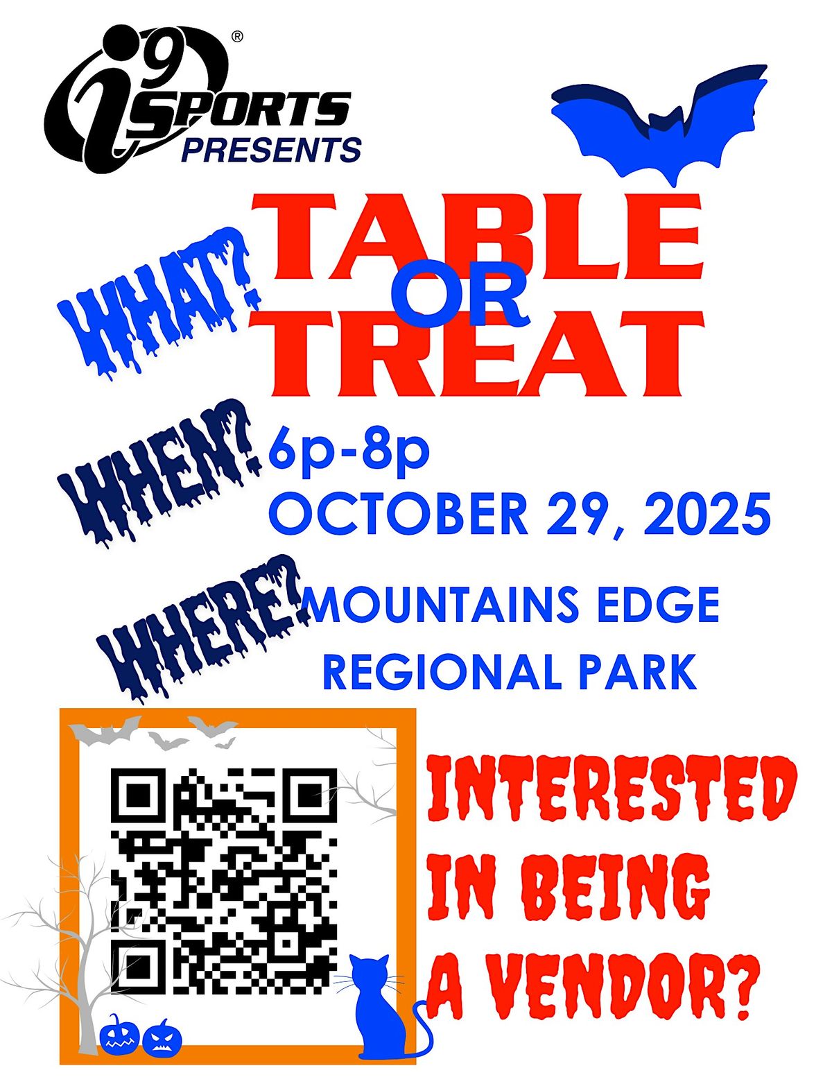 i9 Sports presents Table or Treat