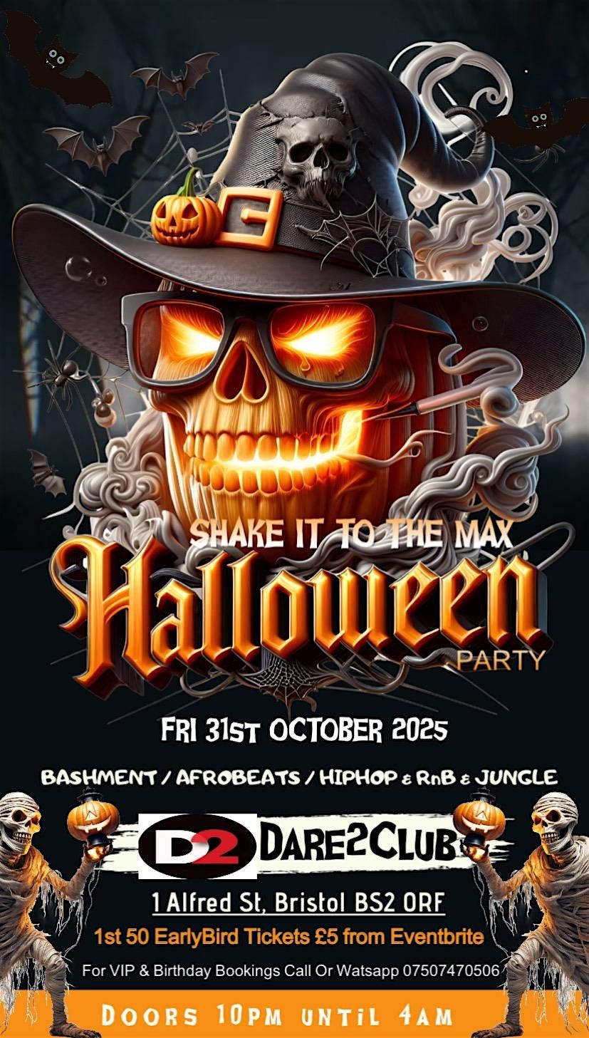 SHAKE IT TO THE MAX \u2022 HALLOWEEN PARTY \u2022