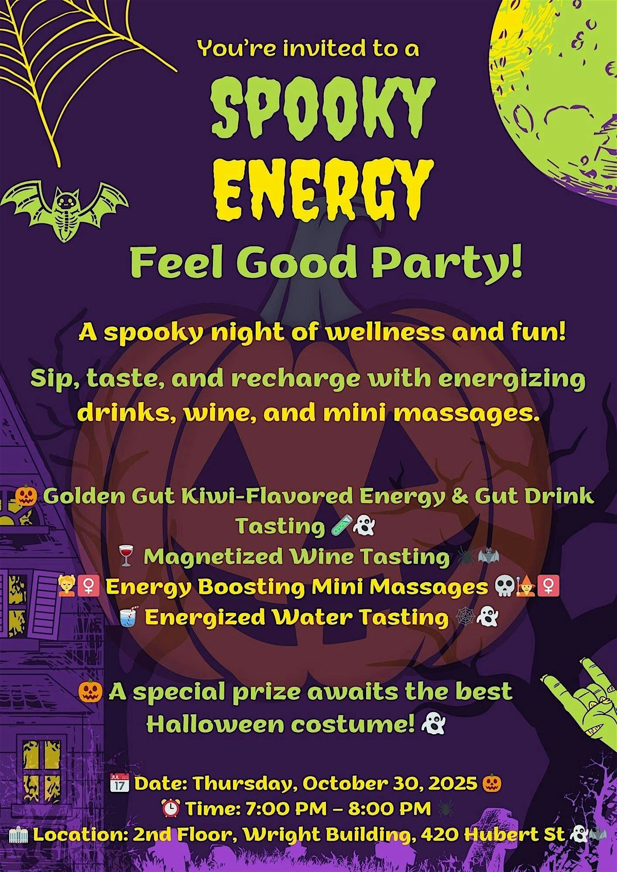 Spooky Energy Feel Good Party!