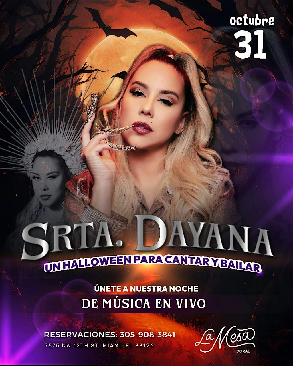 SRTA DAYANA " HALLOWEEN PARTY " LA MESA DORAL