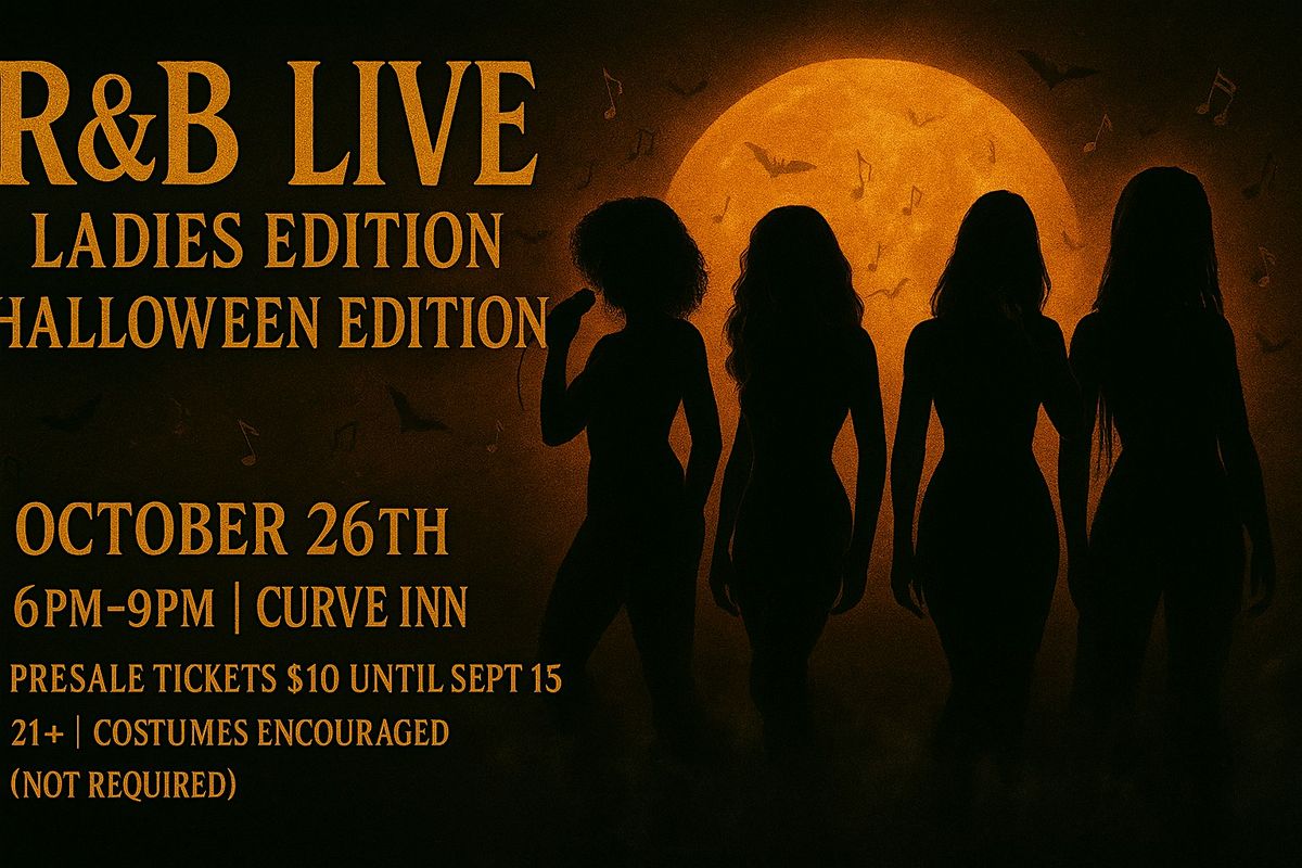 R and B live Halloween Edition