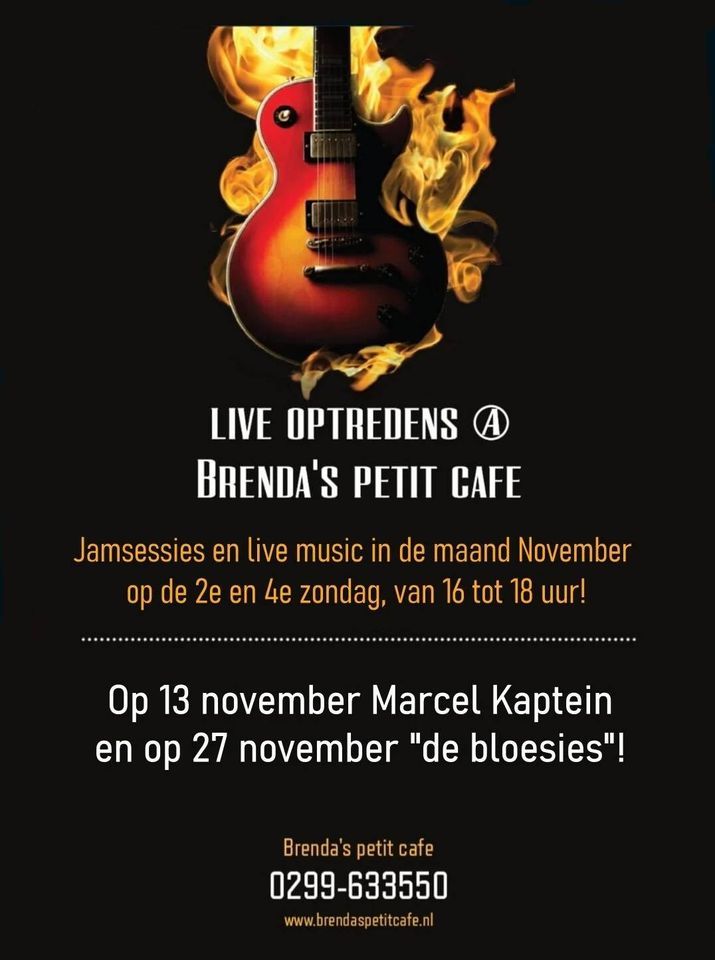 Marcel Kapteijn & The Raindogs @ Brenda's Petit Cafe Purmerend