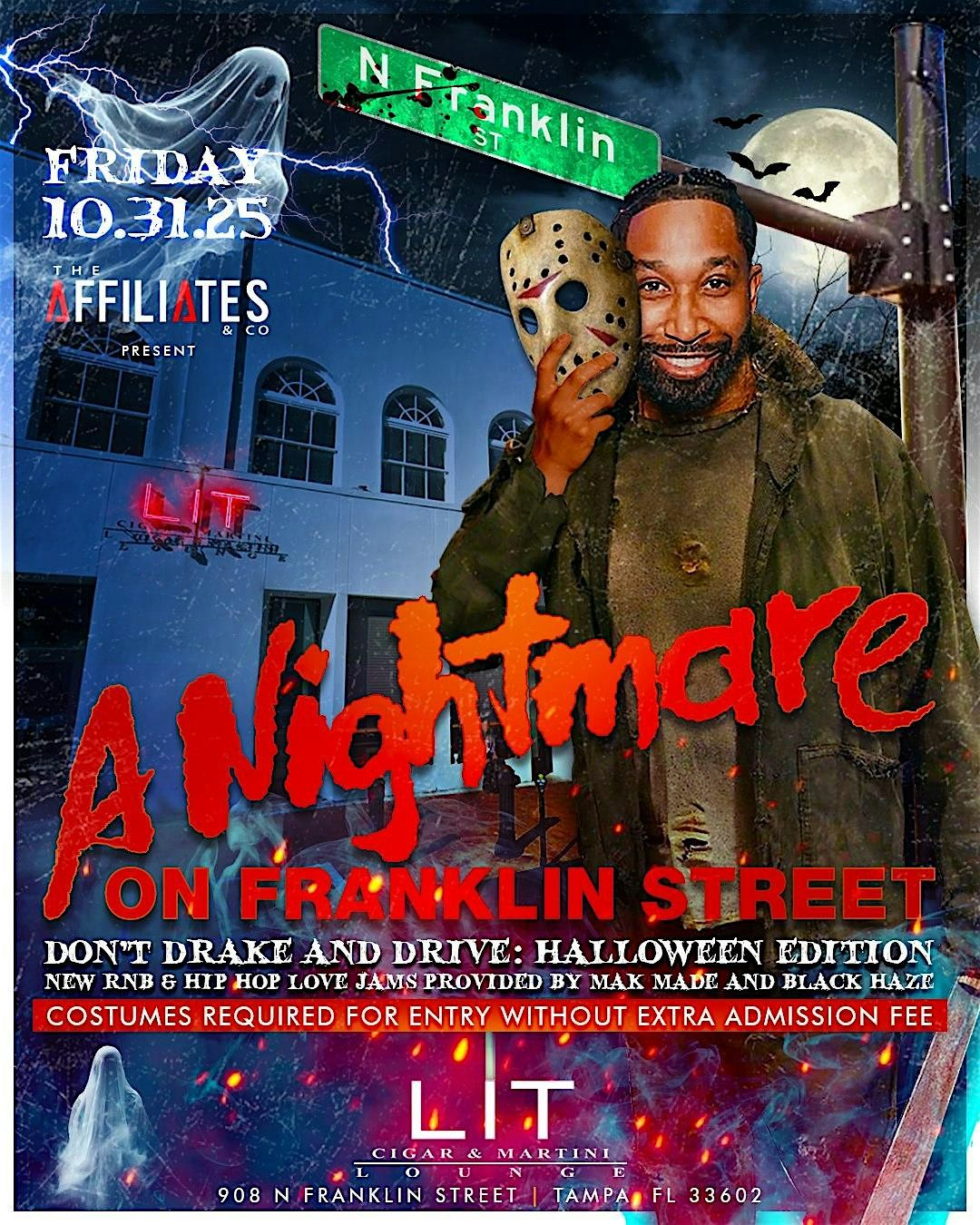 A Nightmare on Franklin Street: Don\u2019t Drake & Drive Halloween Edition