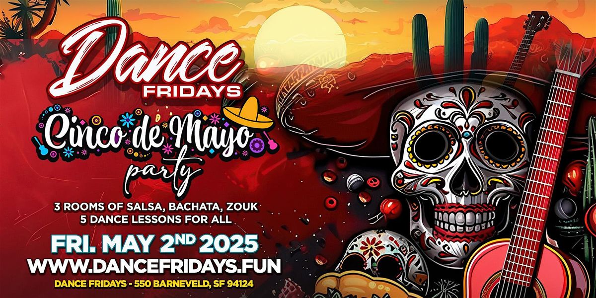 Salsa Dancing, Bachata Dancing, Zouk Room, FOUR Dance Lessons for ALL