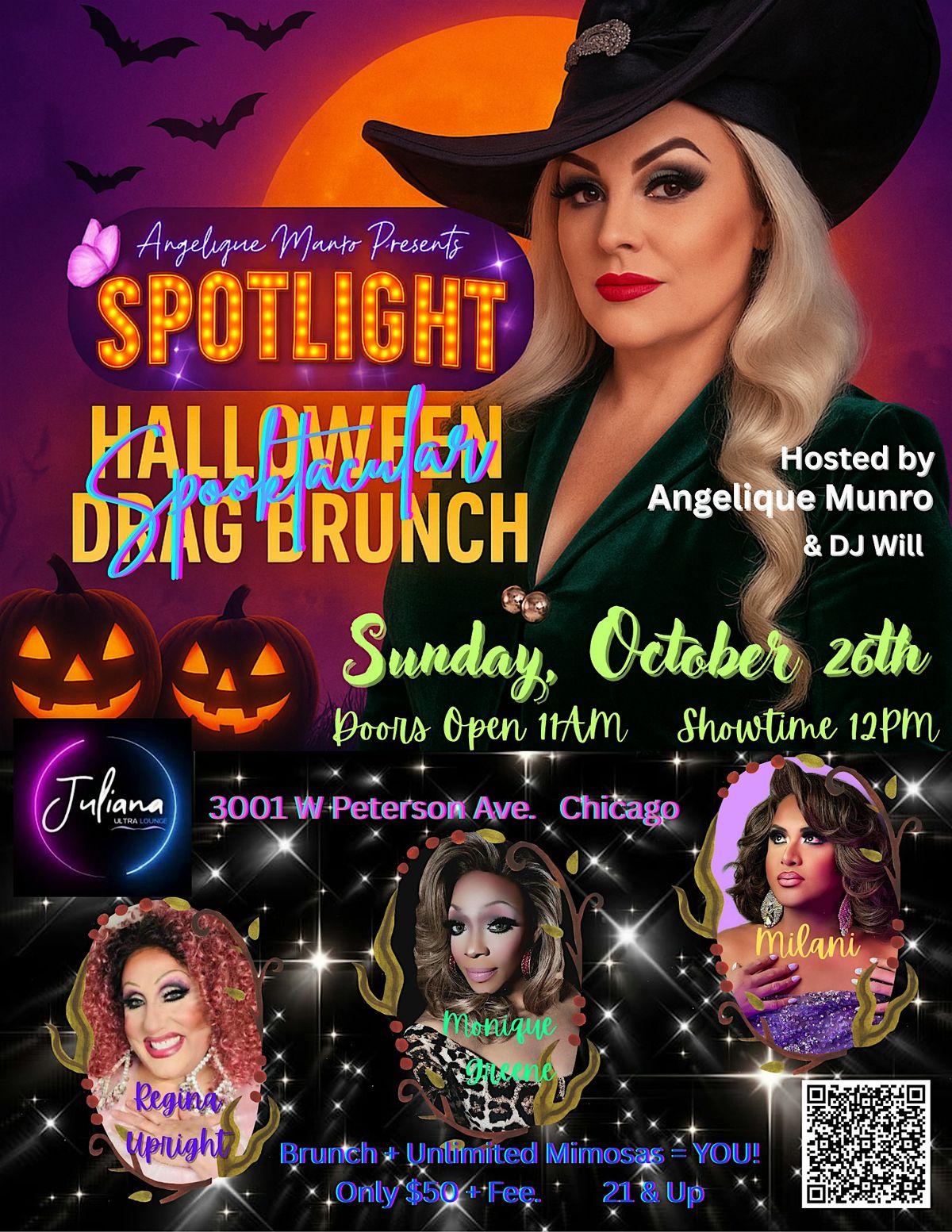 SPOTLIGHT Drag Brunch - Halloween Spooktacular