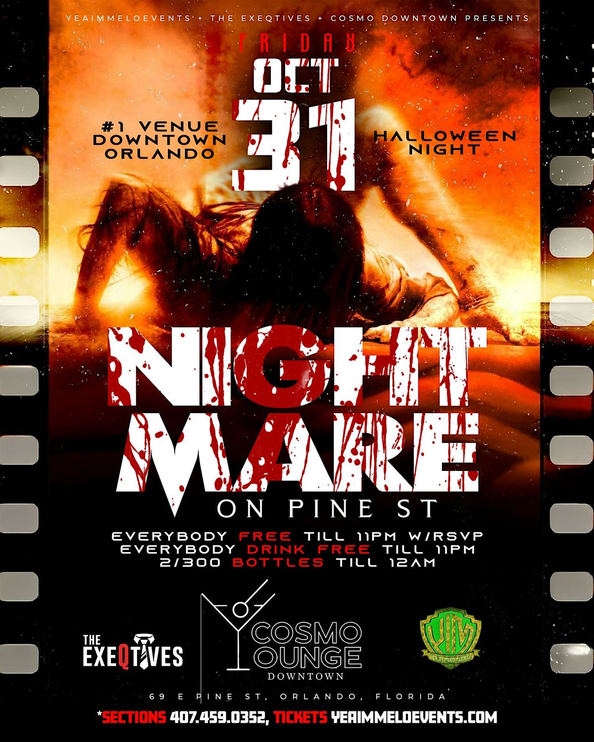 NIGHTMARE on Pine St - Cosmo Downtown