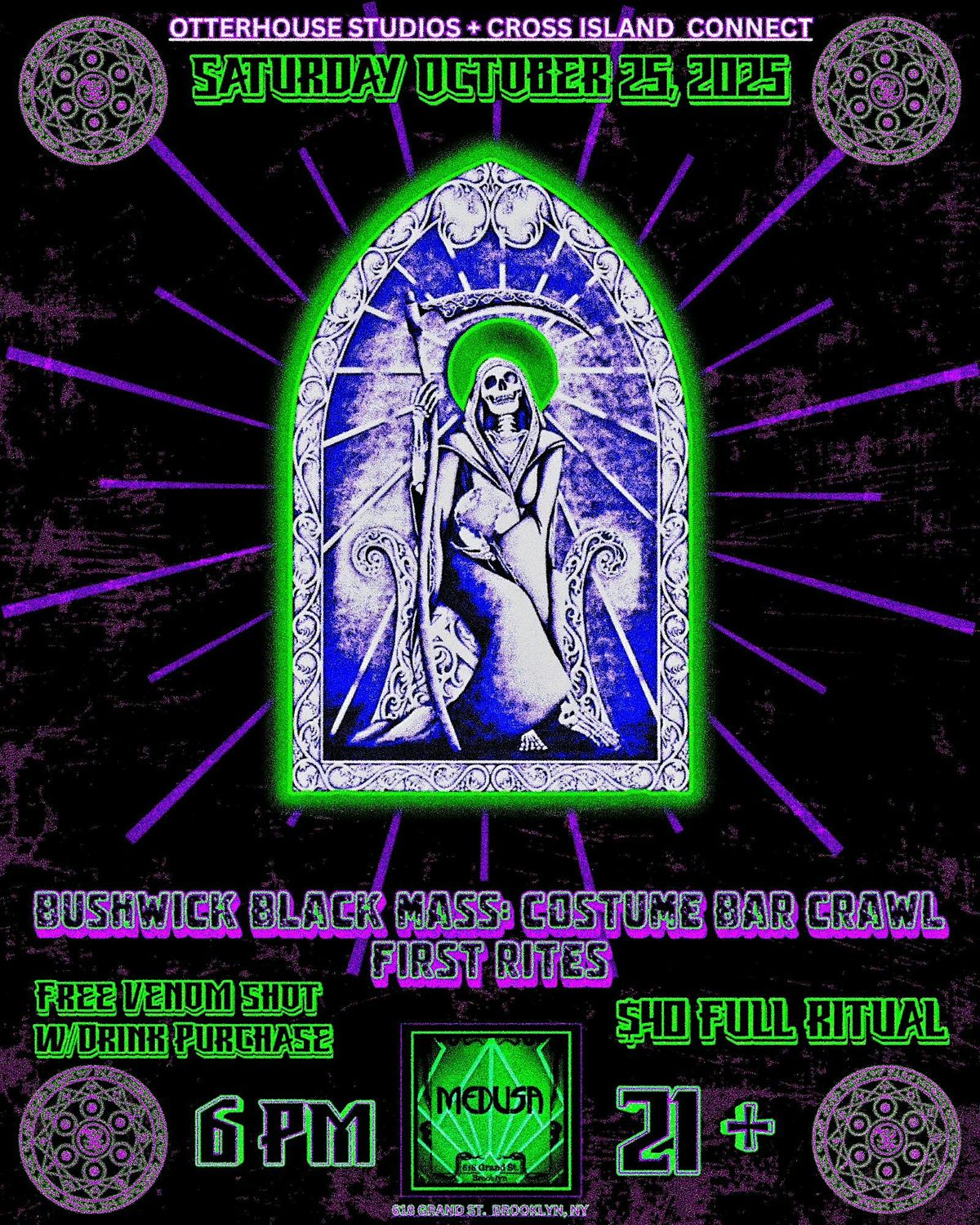BUSHWICK BLACK MASS HALLOWEEN COSTUME CRAWL