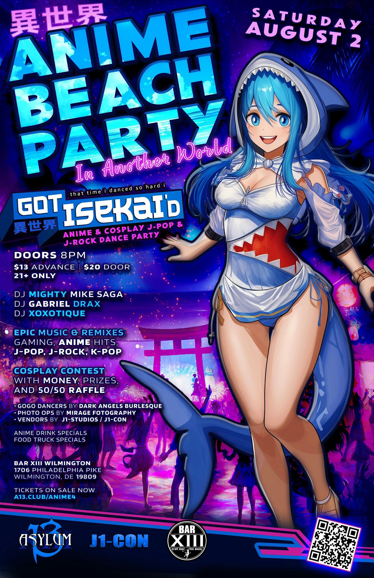 Got Isekai'd\u202f4: Anime Beach Party at Bar XIII