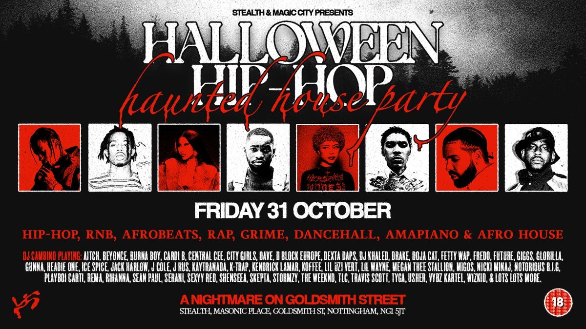 Halloween Hip Hop Haunted House Party at Stealth \ud83c\udf83\ud83d\udc7b