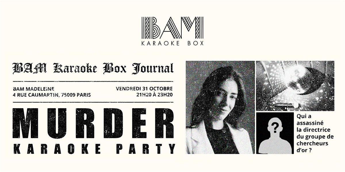 M**der Karaoke Party - BAM Karaoke Box