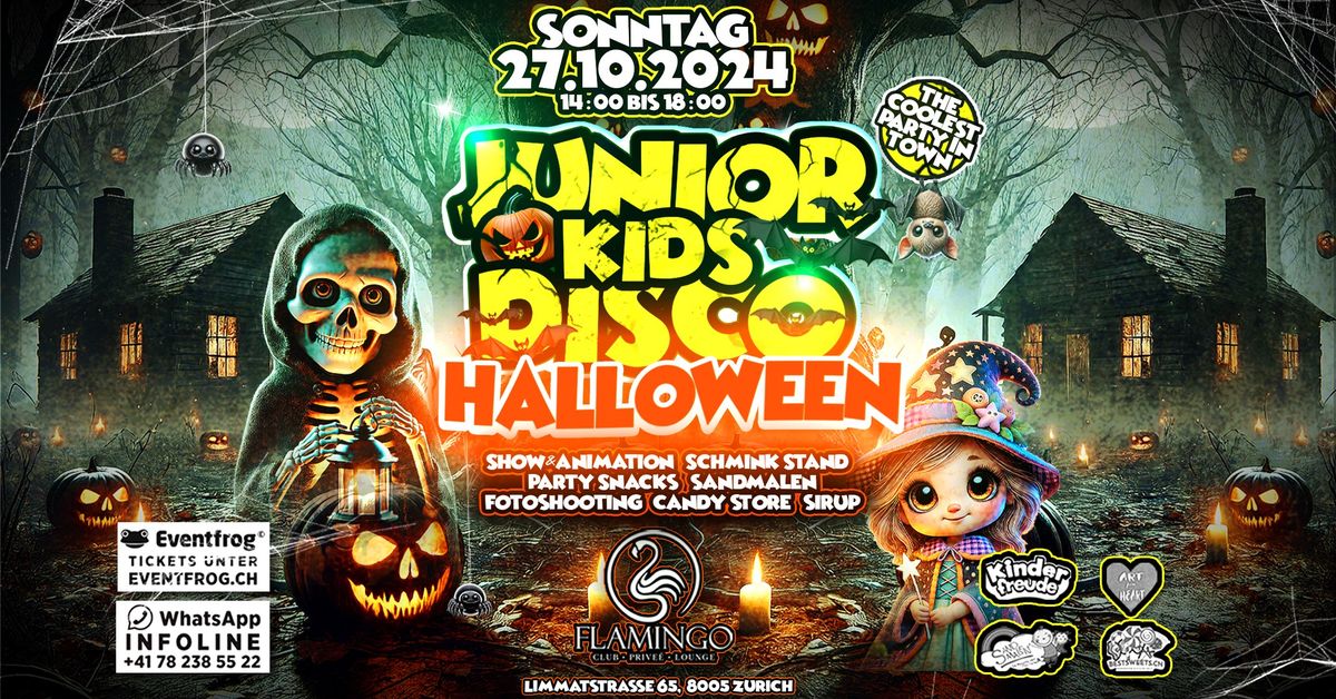 27.10 \u2022 Junior Kids Disco Halloween \u2022 Flamingo Club Z\u00fcrich