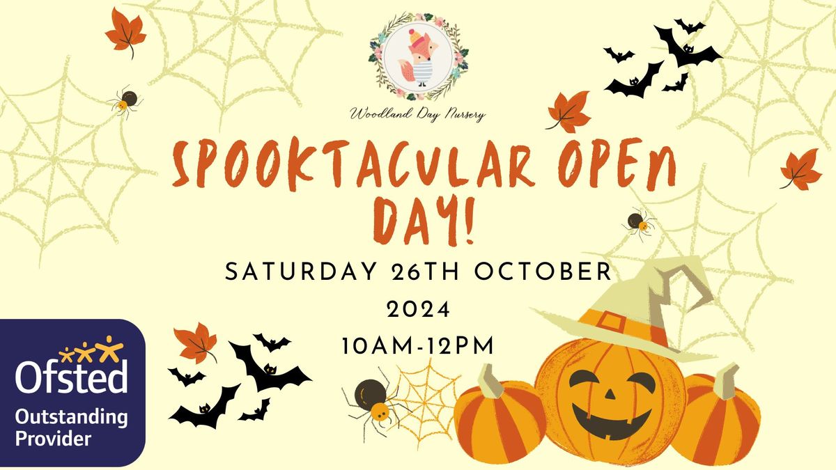 Nursery Halloween Open Day at Woodland Day Nursery