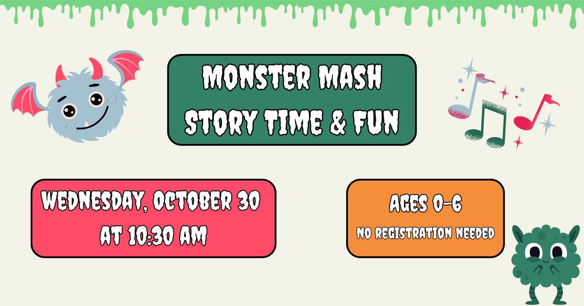 Monster Mash Story Time & Fun