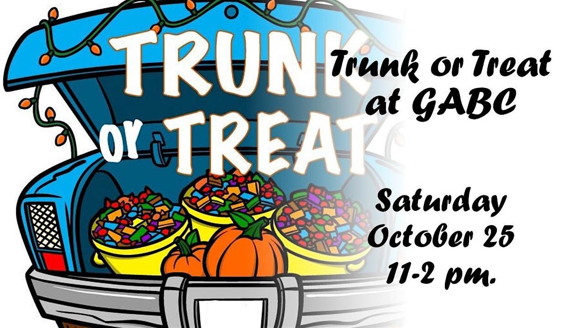 Trunk or treat