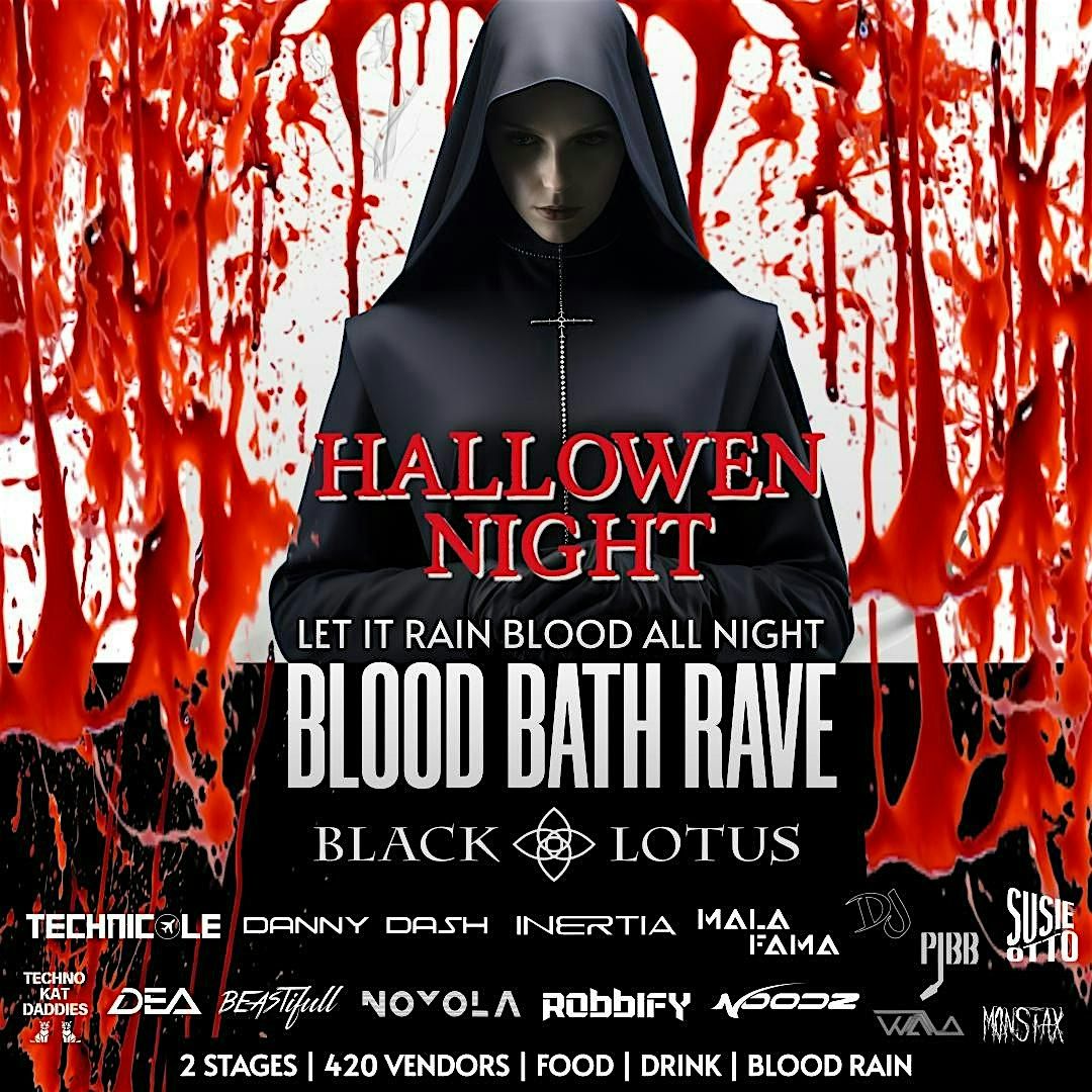 Blood Bath Rave - Halloween Techno Fest