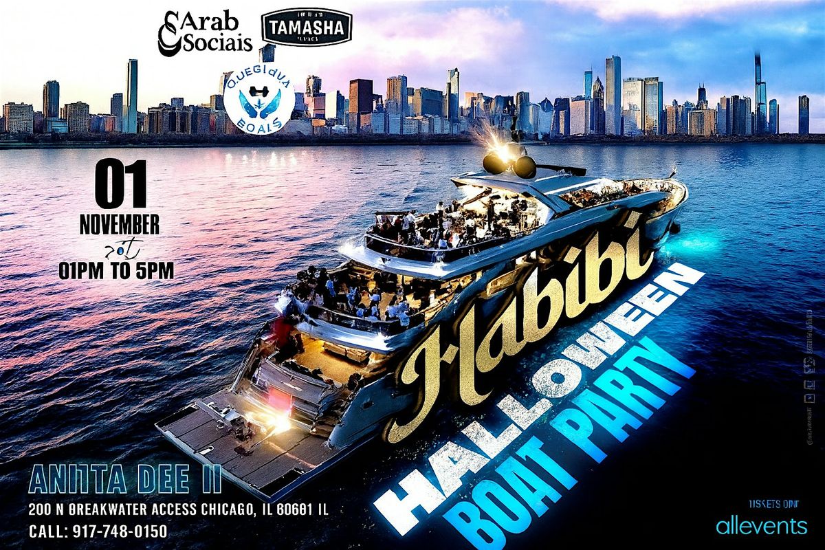 Blue Boats Presents: HABIBI HALLOWEEN BOAT PARTY 2025 | CHICAGO