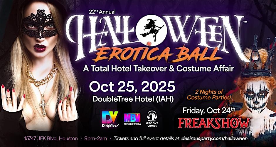 Halloween Erotica Ball- 22nd annual