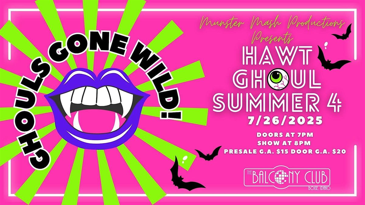 Hawt Ghoul Summer 4 Ghouls Gone Wild!
