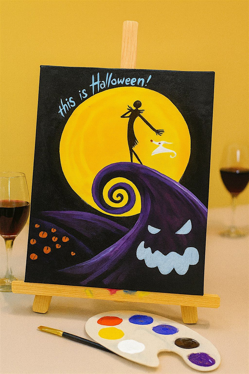 Nightmare Before Christmas - Halloween Special Painting Night