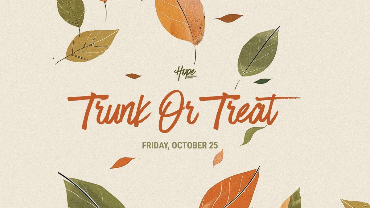 Trunk Or Treat