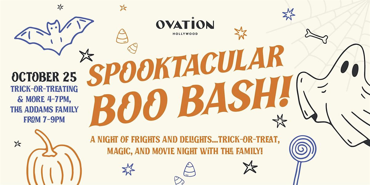Spooktacular Boo Bash!