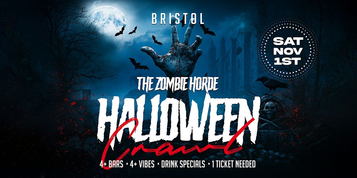 Zombie Horde Halloween Pub Crawl Bristol 2025