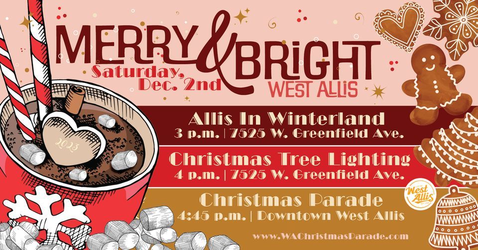 West Allis Christmas Tree Lighting Ceremony 7525 W Greenfield Ave