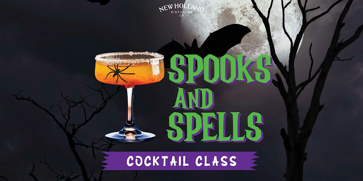 Spooks & Spells Cocktail Class