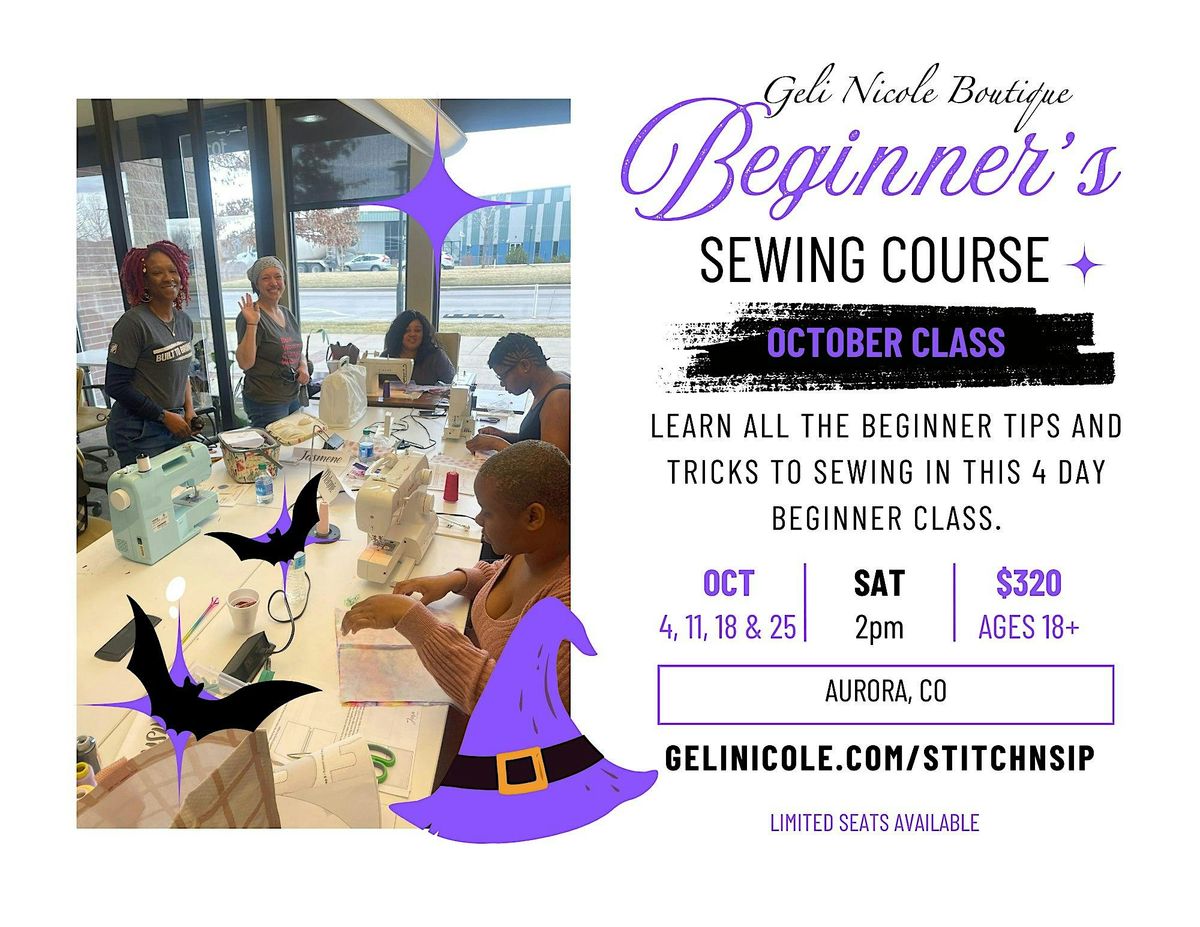 Beginner's Sewing Course