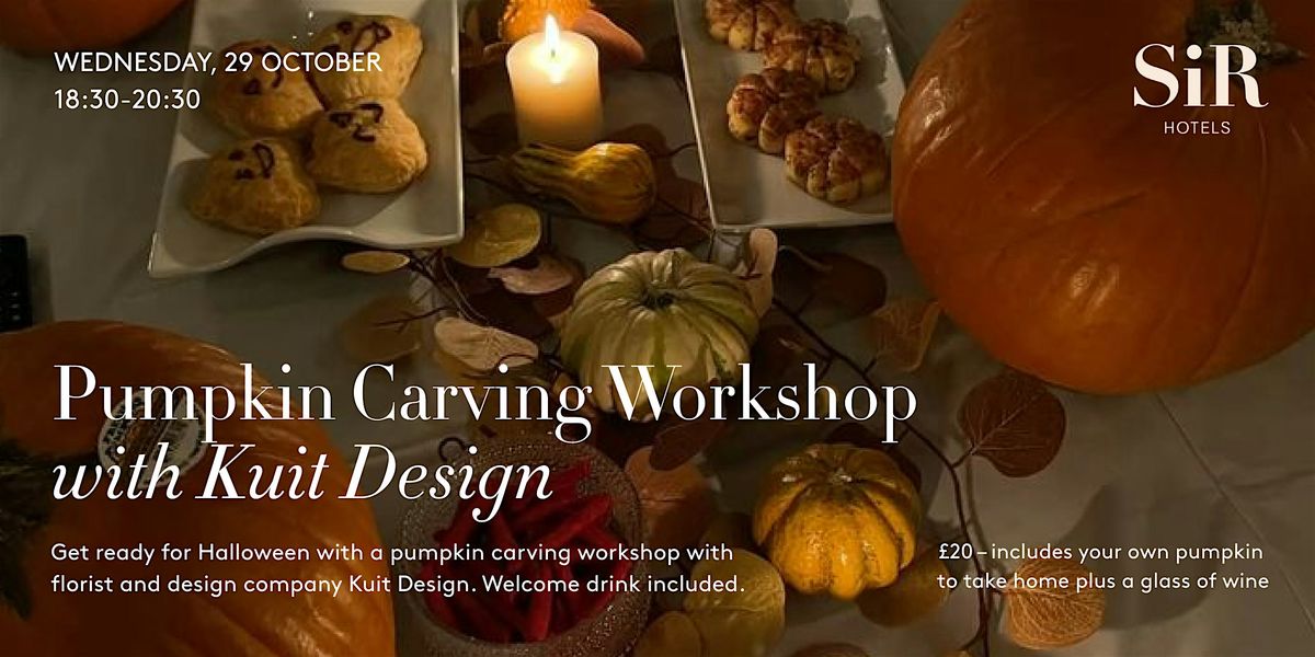 Pumpkin Carving Workshop with Kuit Design